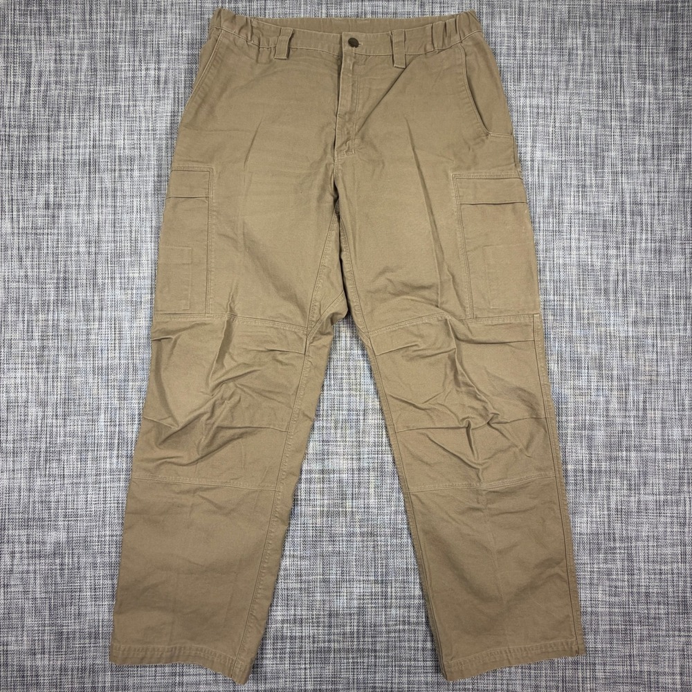 Vertx Mens Original Tactical Cargo Pants 36x32 Desert Tan Cotton Stretch Utility